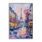 Stupell Industries Paris Street Abstract City Framed Giclee, design by Petal Prints Design
